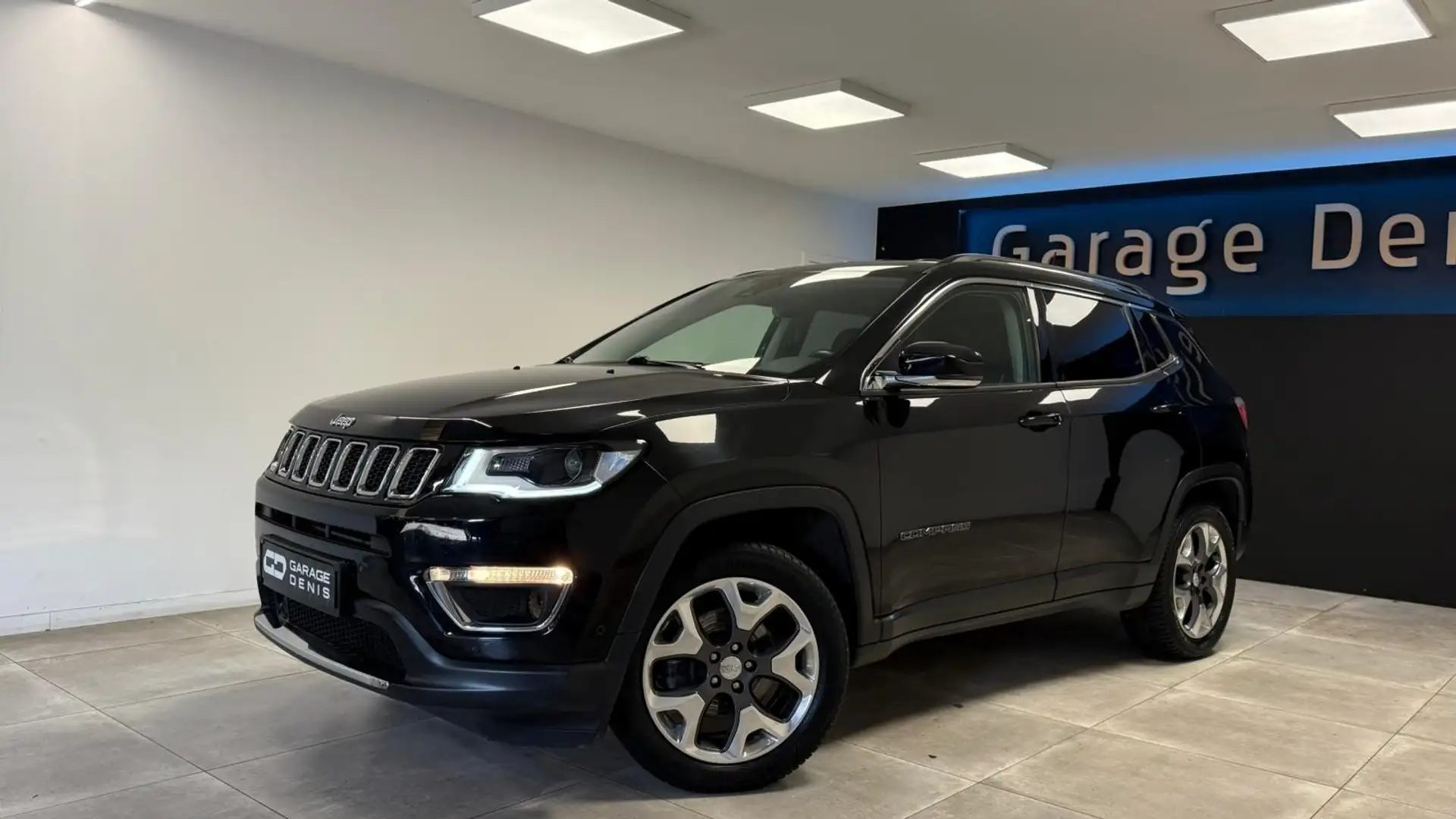 Jeep Compass 1.4 Turbo 4x2 Limited GPS*CUIR*LED*GARANTIE 12MOIS Noir - 1