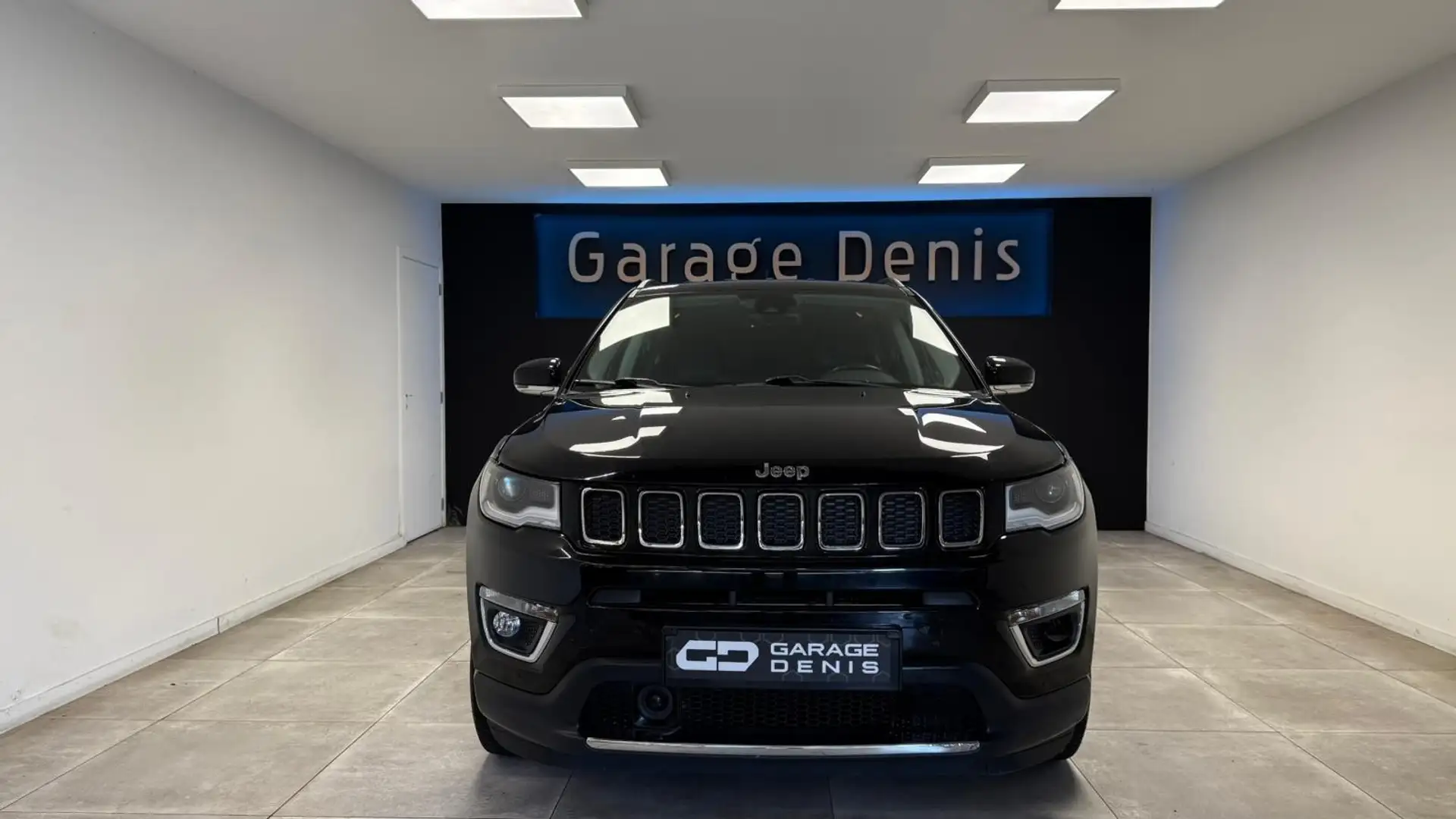 Jeep Compass 1.4 Turbo 4x2 Limited GPS*CUIR*LED*GARANTIE 12MOIS Noir - 2