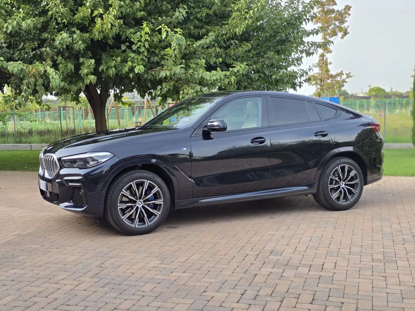 BMW X6 xdrive30d mhev 48V Msport auto Bleu - 1