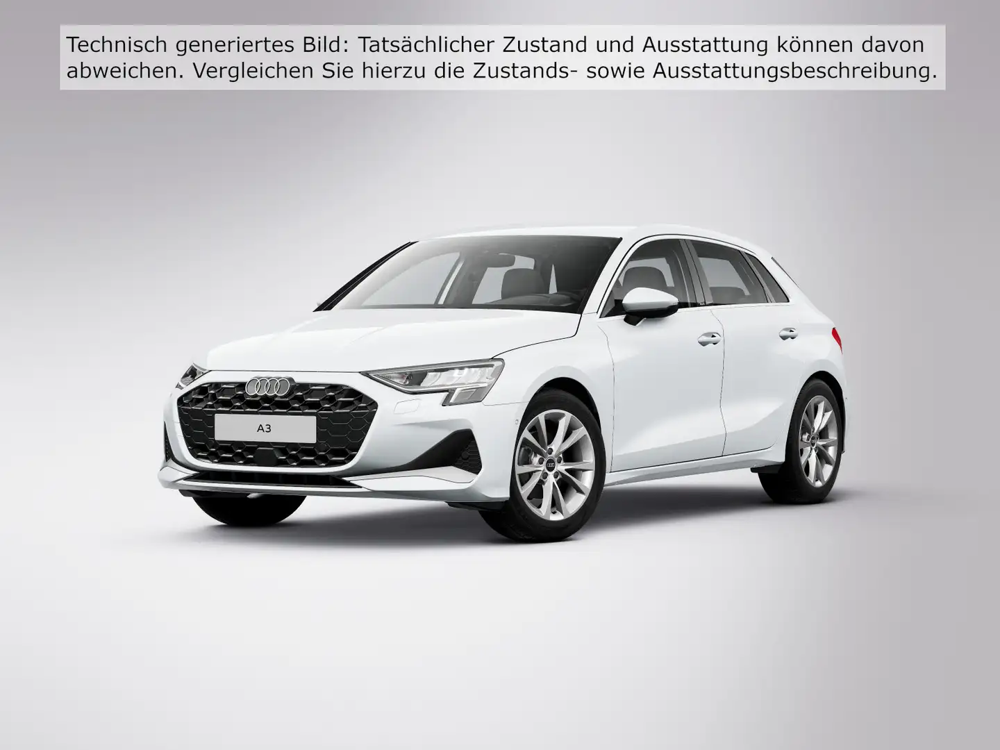 Audi A3 35 TDI ADVANCED LM17 NAVI+ KAMERA S Weiß - 1