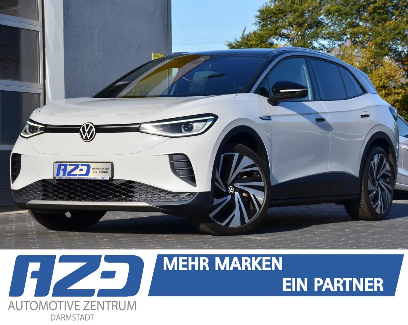 Volkswagen ID.4 Pro Performance 1st Max W.PUMPE AHK PANO DCC HUP Weiß - 1