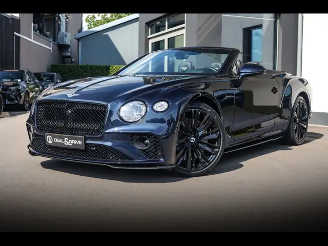 Bentley Continental GTC Speed W12°DARK SAPPHIRE°BLACKLINE°CARBON°TOURING°B