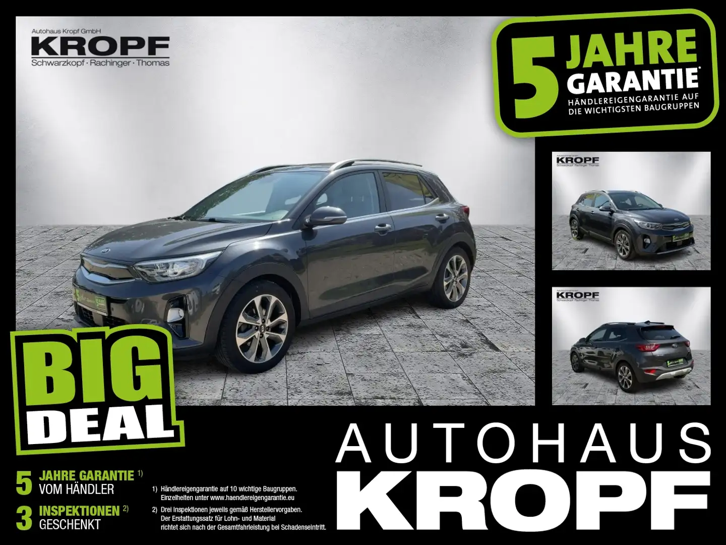 Kia Stonic 1.0 T-GDI Spirit Grey - 1