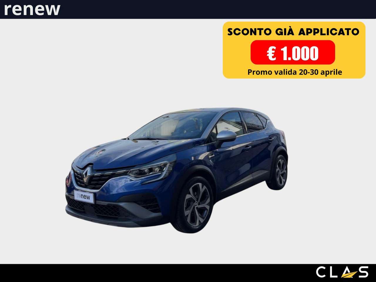 Renault Captur Captur 1.6 E-Tech hybrid RS Line 145cv auto