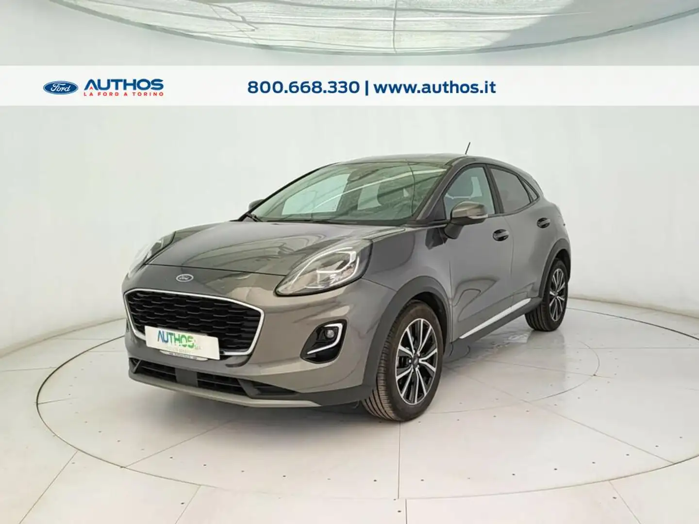 Ford Puma 1.0 ecoboost hybrid Titanium s&s 125cv Grigio - 1