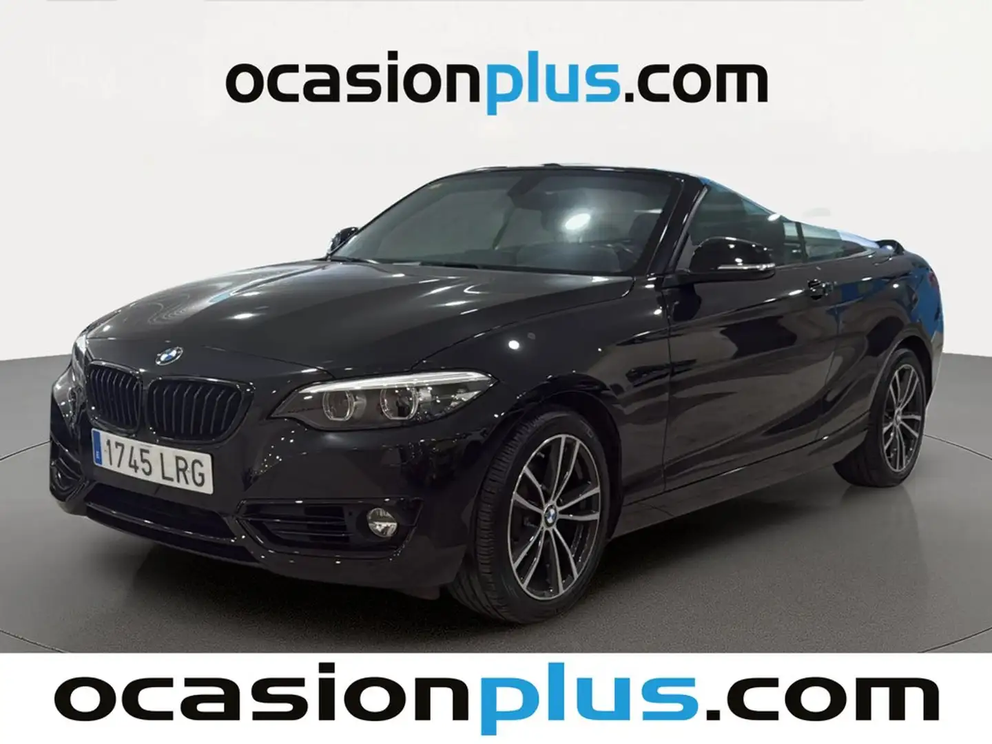 BMW 218 218iA Cabrio Negro - 1