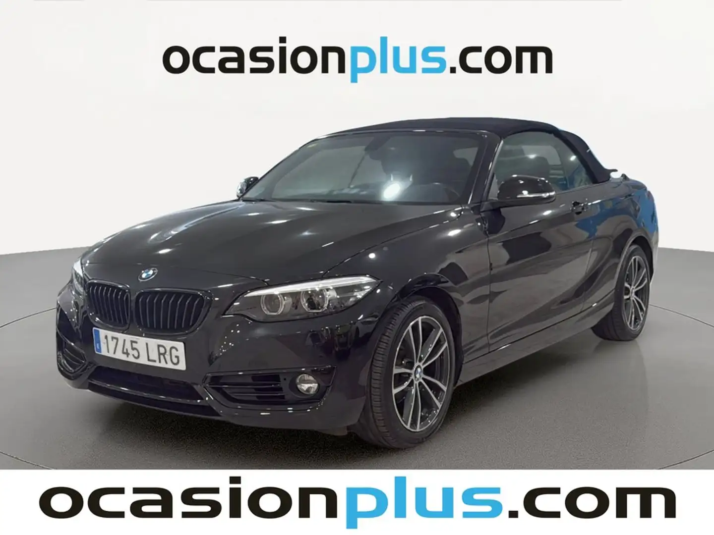 BMW 218 218iA Cabrio Negro - 2