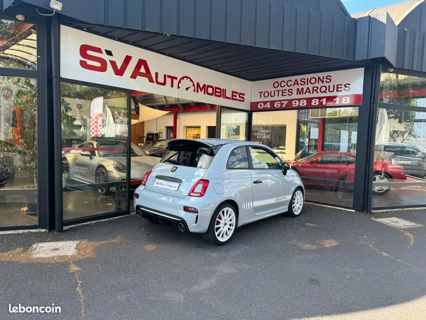 Abarth 500 1.4 Turbo T-Jet 180ch 695 EsseEsse MY21 Gris - 2