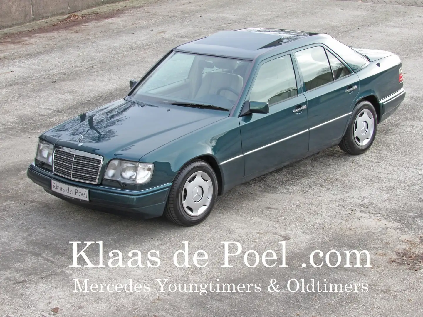 Mercedes-Benz E 250 W124 E250 diesel Automatik Klima Tempomat Schiebed Verde - 1