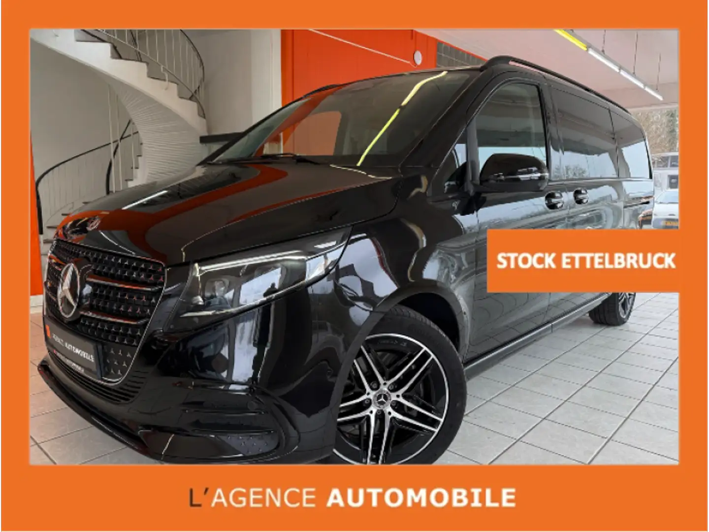 Mercedes-Benz V 250 Classe V d long Zwart - 1