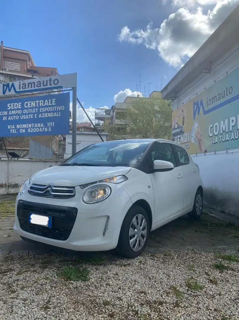 Citroen C1 1.0cc OK NEOPATENTATI 69cv CLIMA STEREO Bianco - 1