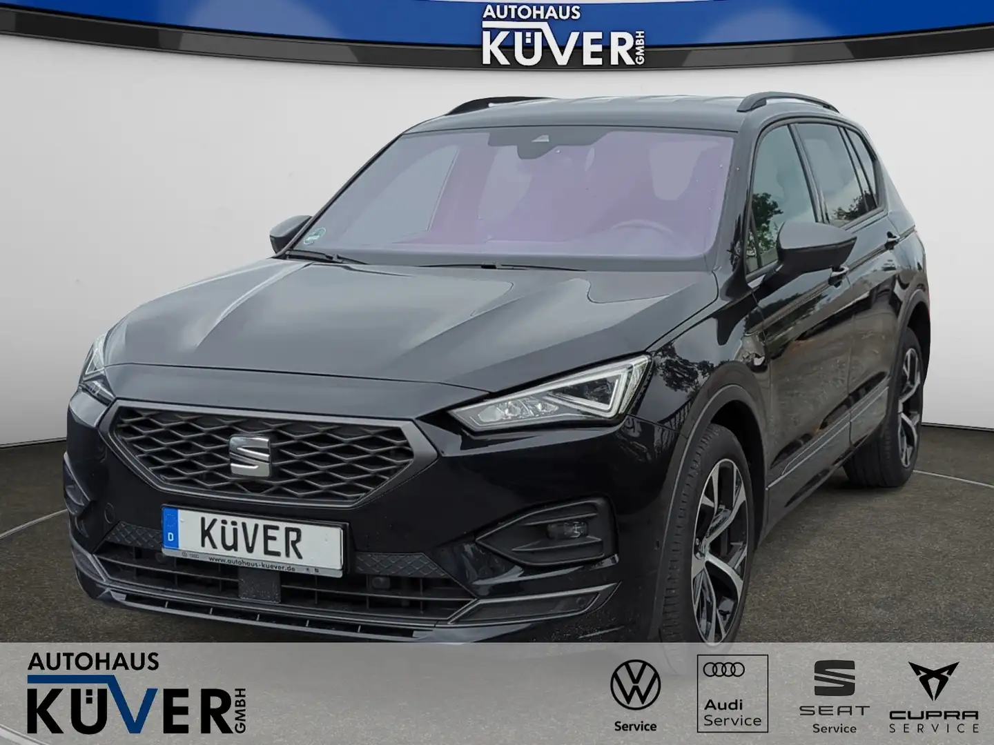SEAT Tarraco FR 2,0 TDI DSG 4-Drive Navi+ACC+LED+Shzg Schwarz - 1