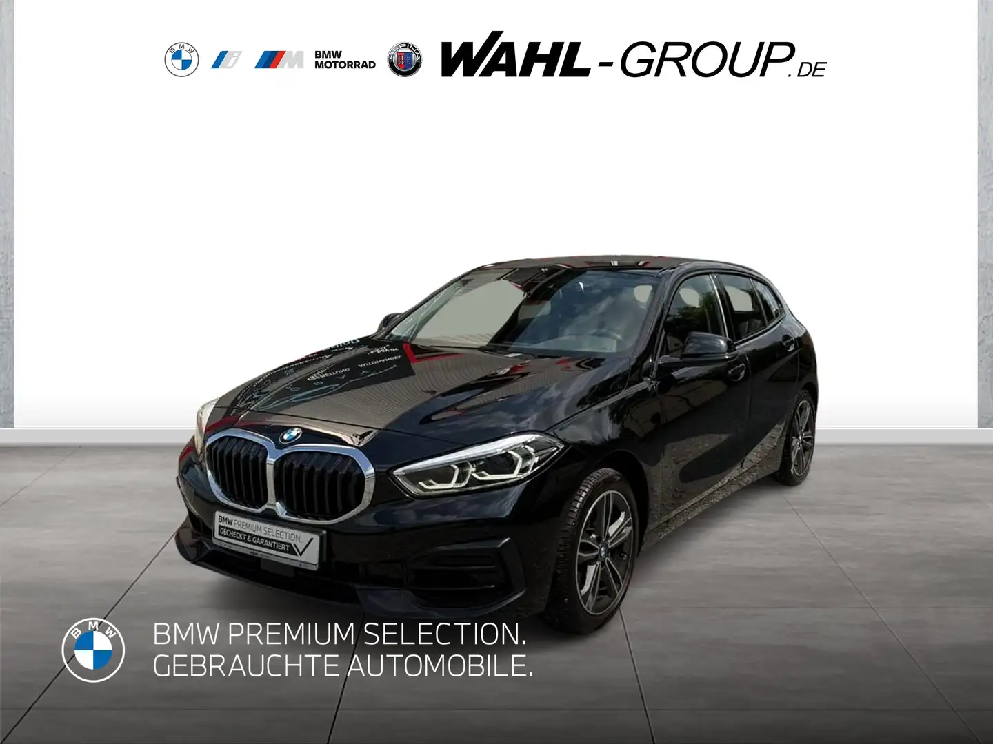 BMW 118 i Sport Line DKG LED Navi SHZ PDC Schwarz - 1