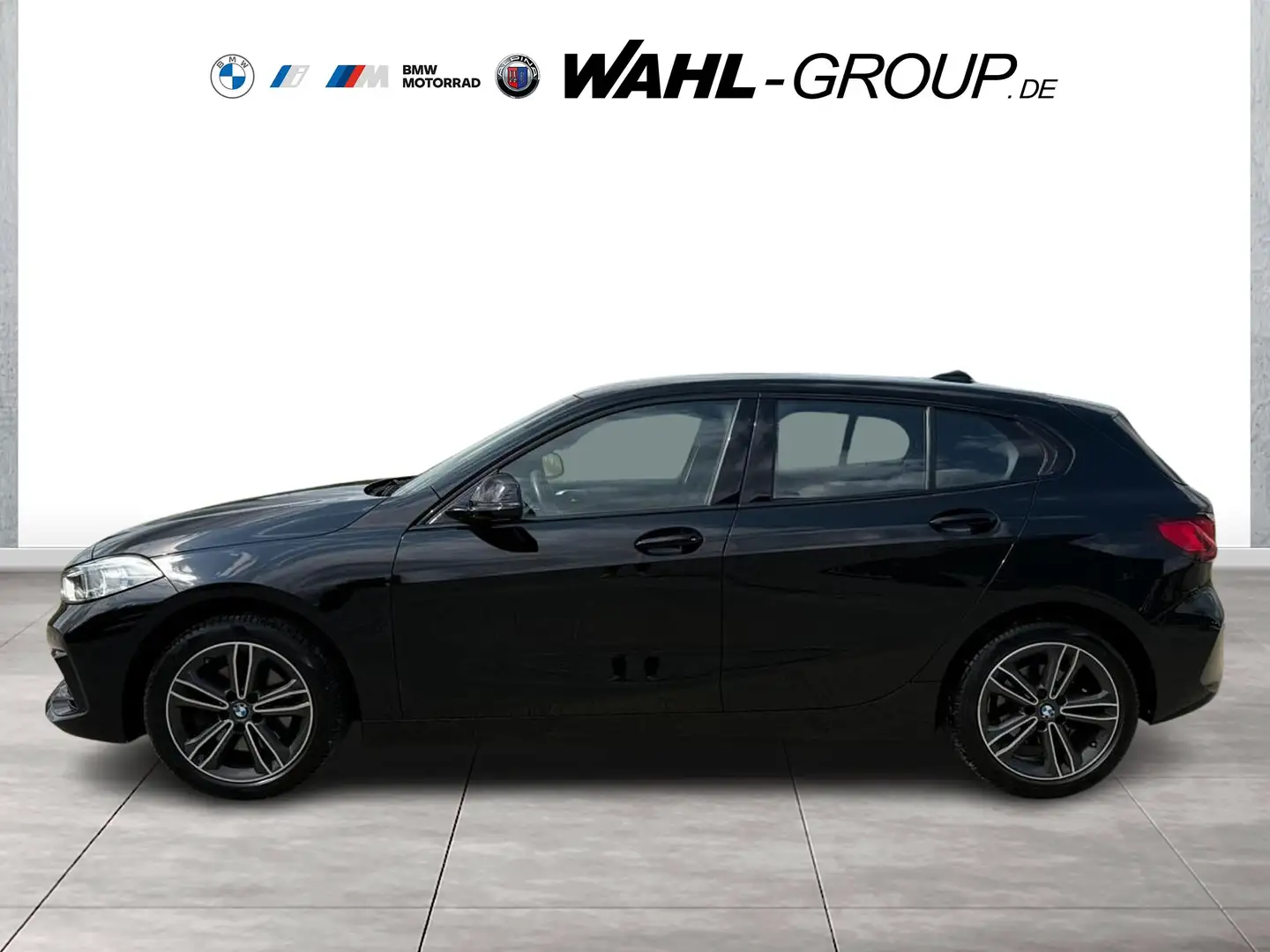 BMW 118 i Sport Line DKG LED Navi SHZ PDC Schwarz - 2