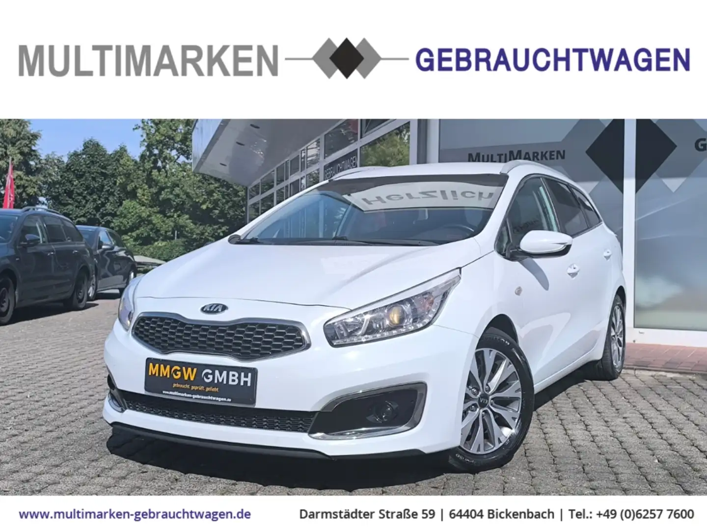 Kia Ceed / cee'd Sportswagon Dream Team 1.4 CVVT Navi/klima/Ambient Weiß - 1