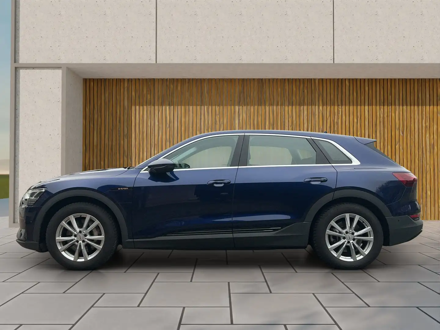 Audi e-tron 50 quattro AHK+1teHand+LED+Klima inkl.MWST Blau - 1