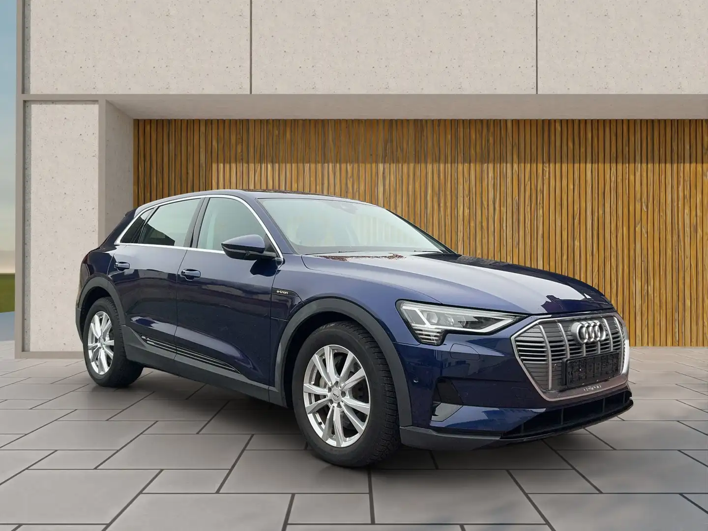 Audi e-tron 50 quattro AHK+1teHand+LED+Klima inkl.MWST Blau - 2