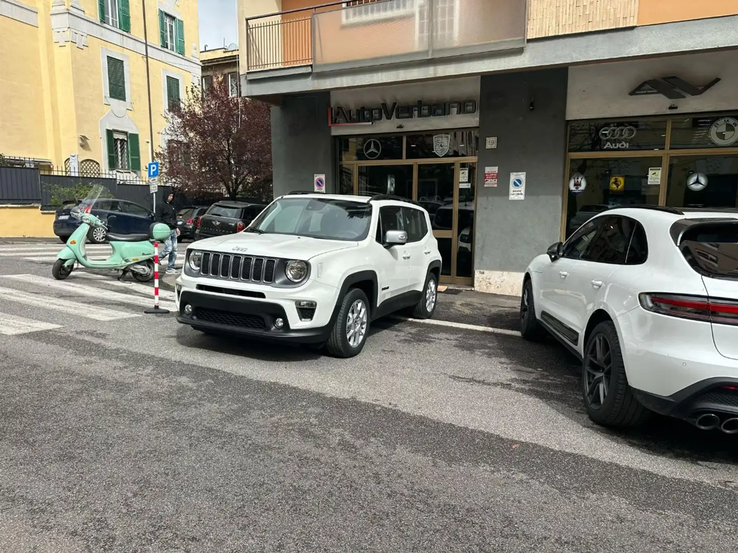 Jeep Renegade 1.5 Turbo T4 MHEV Limited-Telecamera-Nuova Km0- Bianco - 1