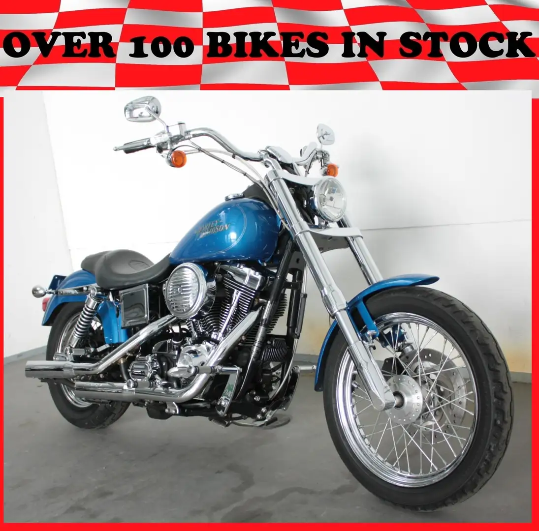 Harley-Davidson Dyna Low Rider FXDLI Dyna Low Rider Bleu - 1