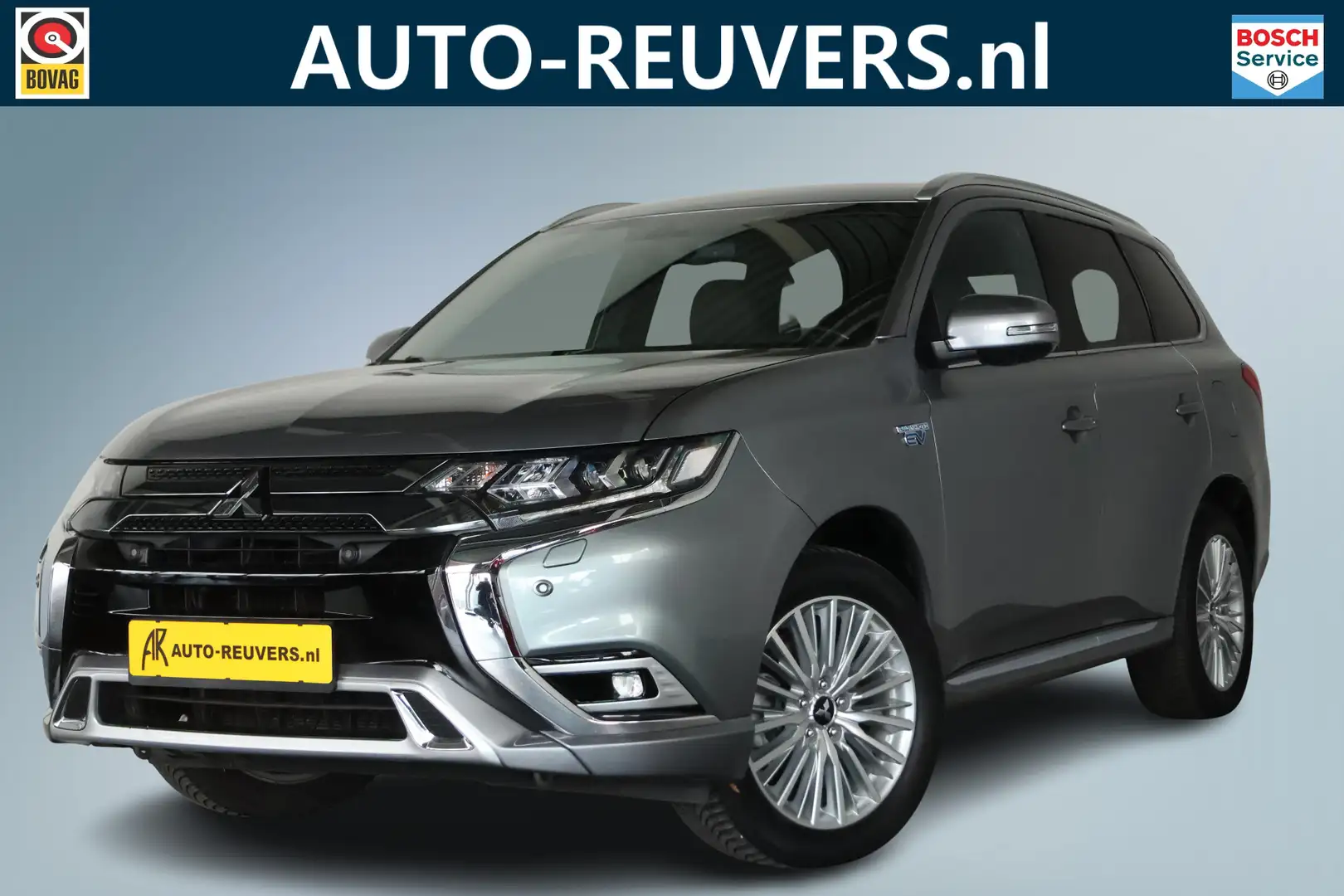 Mitsubishi Outlander 2.4 PHEV Intense / Leder / LED / Cam / Trekhaak / Grijs - 1