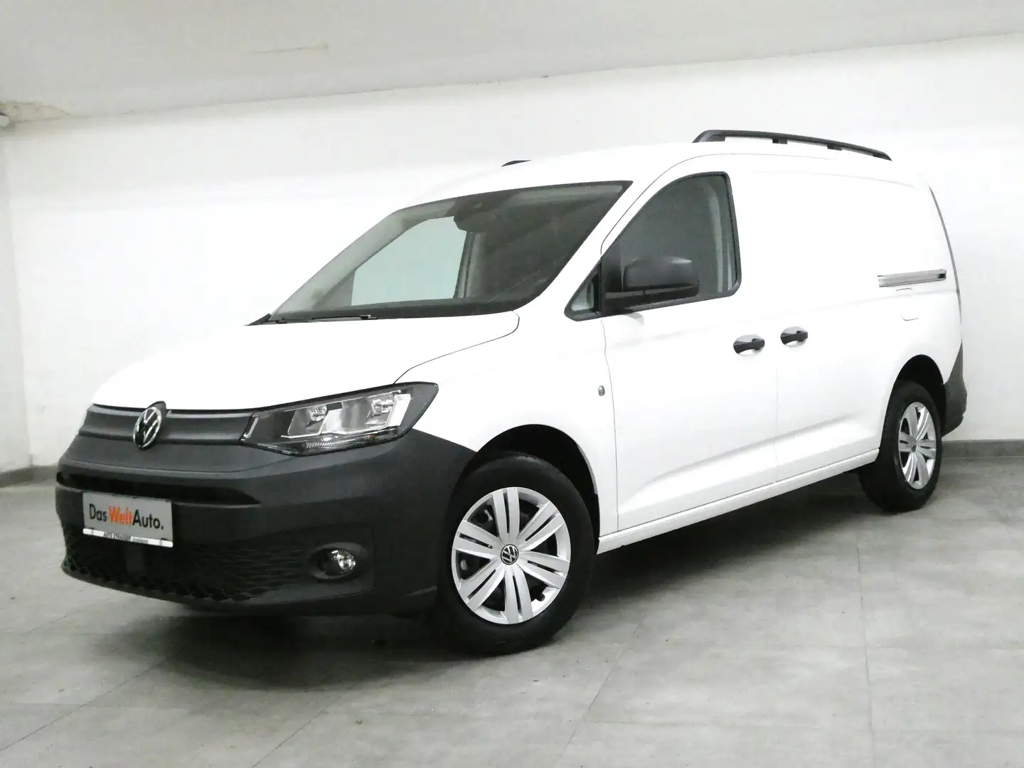 Volkswagen Caddy Cargo Maxi 2xSchiebetür Ahk App DAB Freispr Gra Weiß - 1
