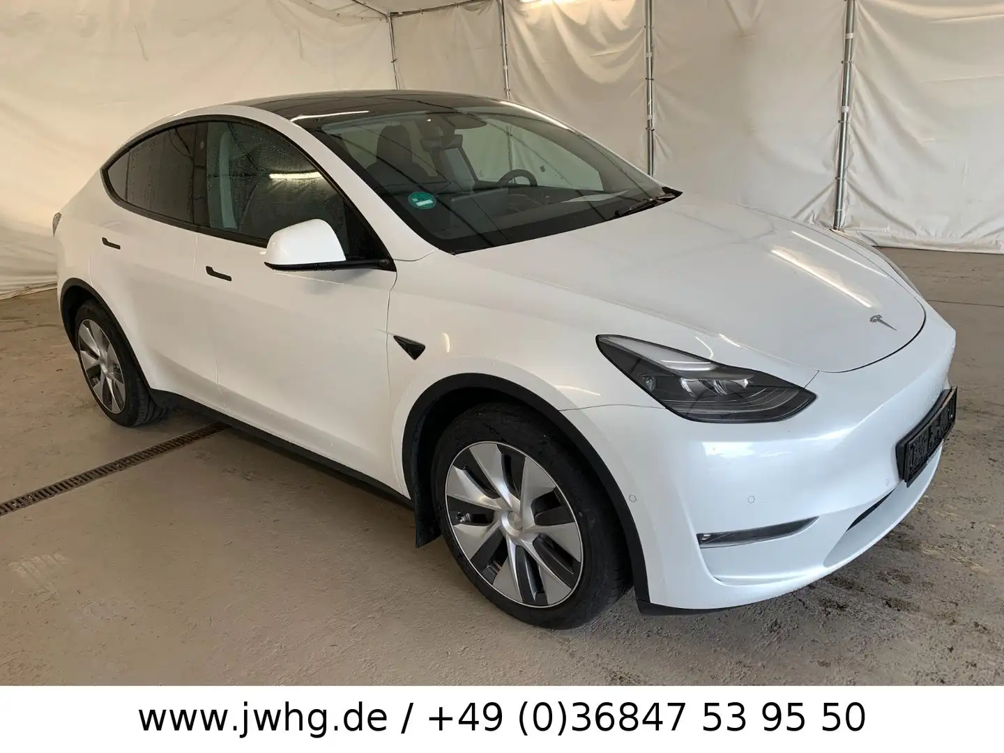 Tesla Model Y Long Range AWD 75 kWh Wärmep Autopilot-3 Weiß - 2