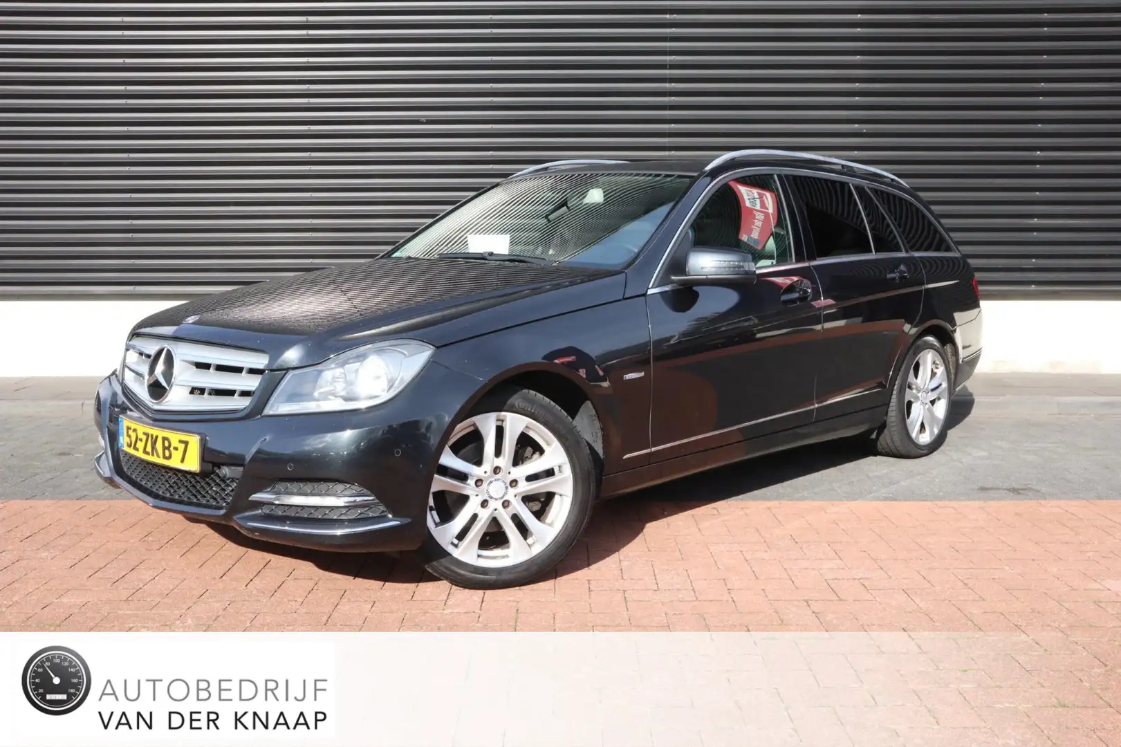 Mercedes-Benz C 200 Estate Business Class Avantgarde | Airco | Cruise Zwart - 1