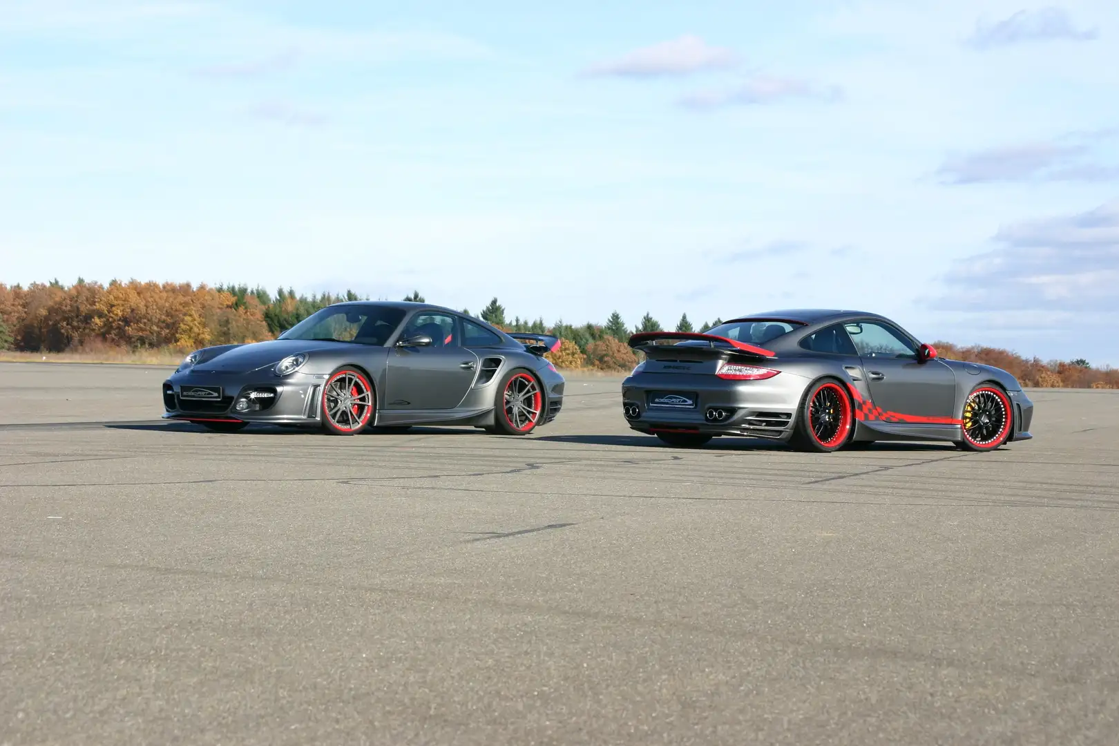 SpeedArt BTR-II 650 EVO auf Basis Porsche 997 Turbo S Gris - 1