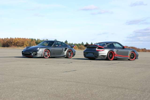 Imagine SpeedArt BTR-II 650 EVO auf Basis Porsche 997 Turbo S