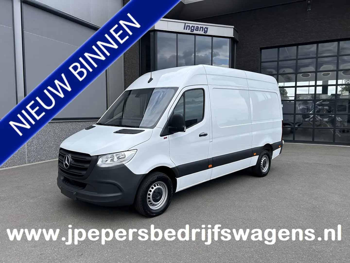 Mercedes-Benz Sprinter 317 CDI L2 H2 Trekhaak / MBUX / Navigatie / Camera Blanc - 1
