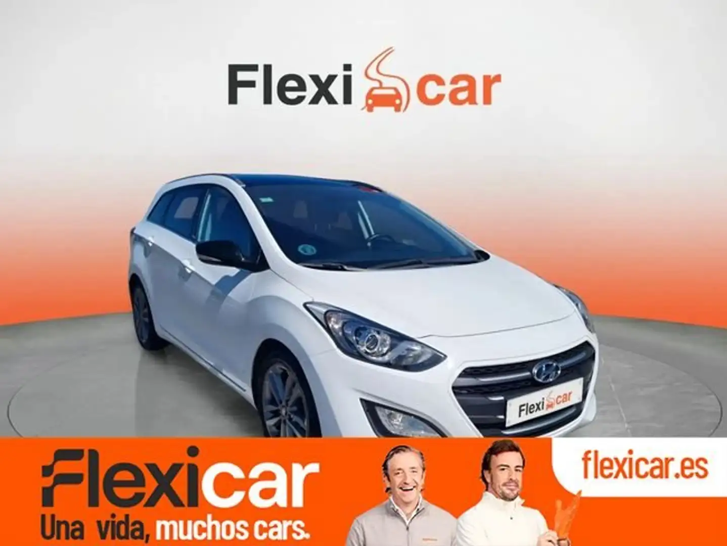 Hyundai i30 CW 1.6 CRDi 110cv BlueDrive Cruise Blanc - 1