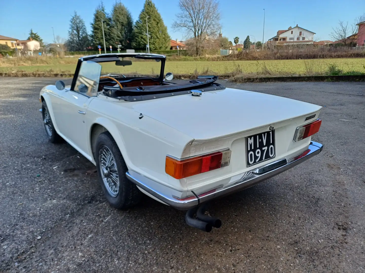 Triumph TR6 Fehér - 1