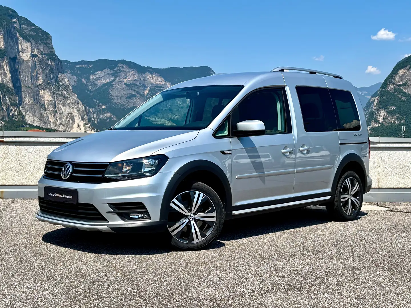 Volkswagen Caddy 2.0 TDI 102cv Beach+Alltrack+Webasto+Veranda+Ganci Argent - 1