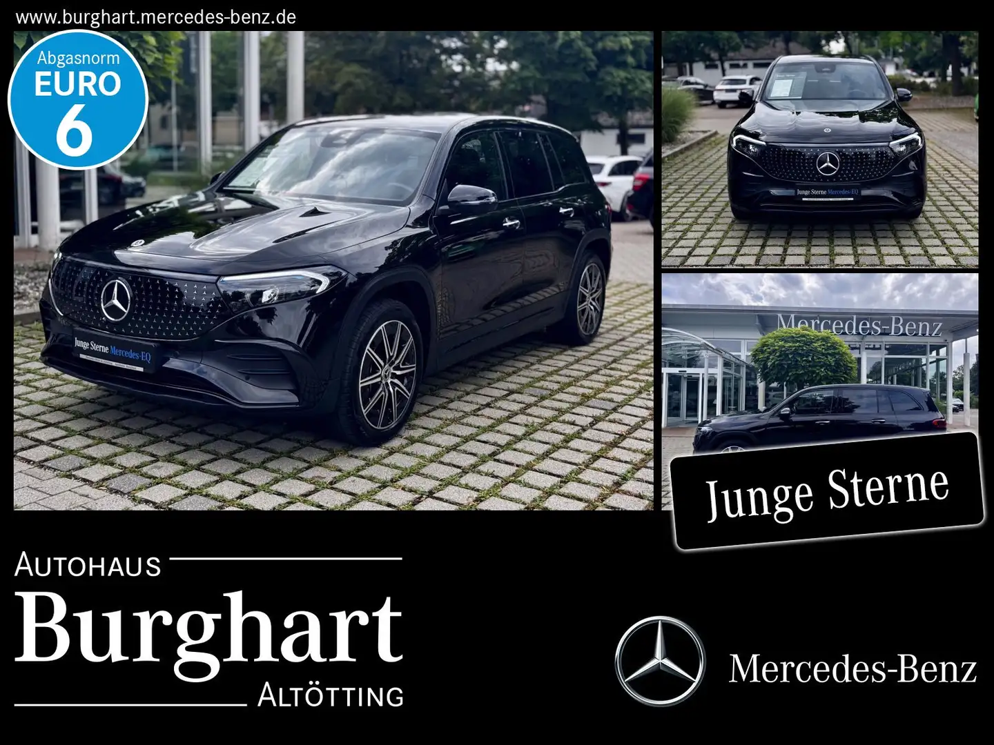 Mercedes-Benz EQB 300 EQB 300 4M AMG Line Night/Premium/Fahrassistenz Schwarz - 1