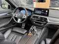 BMW 530 TOURING 530e PHEV M-SPORT PANODAK/LEER/LASER/TREKH Zwart - thumbnail 5