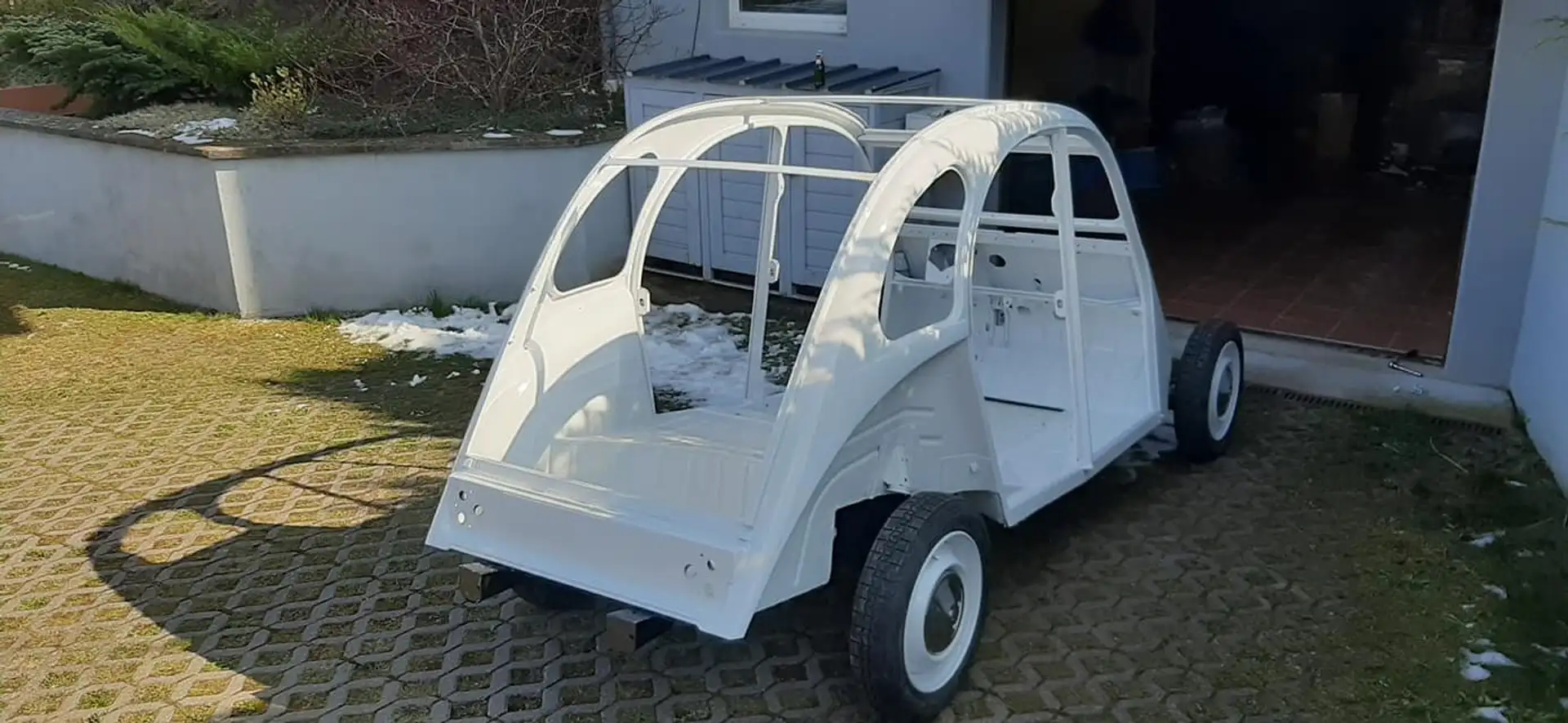 Citroen 2CV 2 CV 6 Club Blanco - 2
