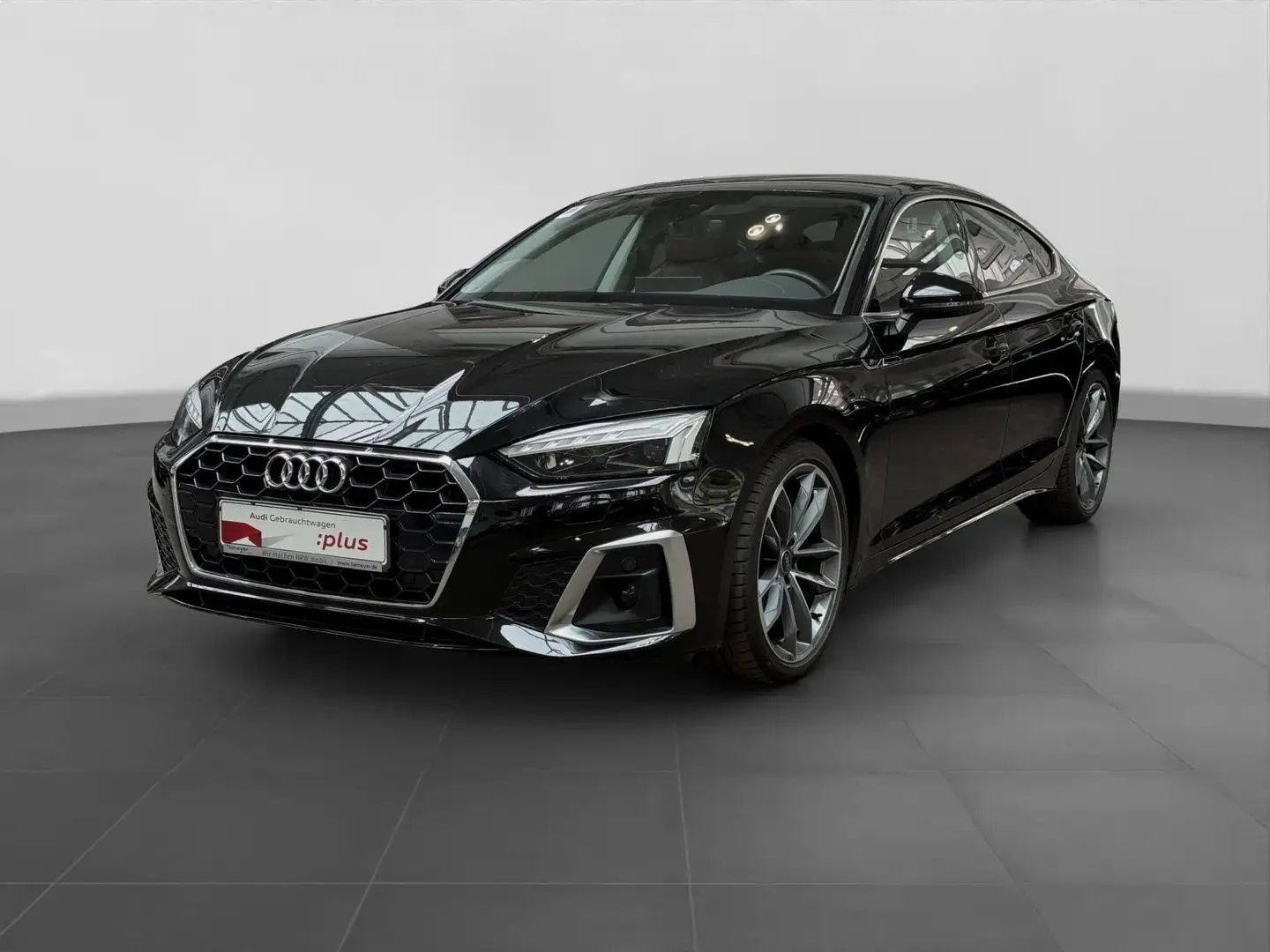 Audi A5 35 TDI S LINE LM19 FEINNAPPA AHK Schwarz - 2