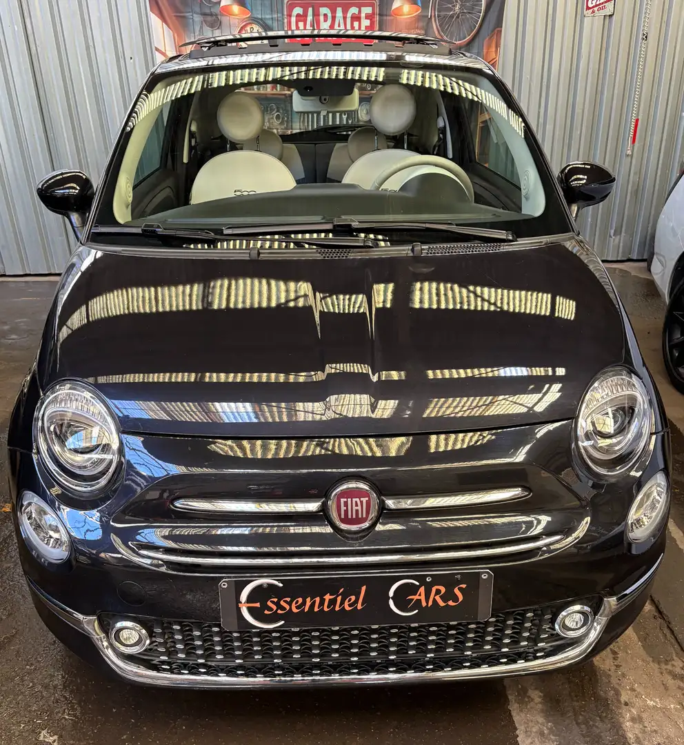 Fiat 500 MY20* 9.200 km*Boite automatique*2020*Garantie 1an Zwart - 2