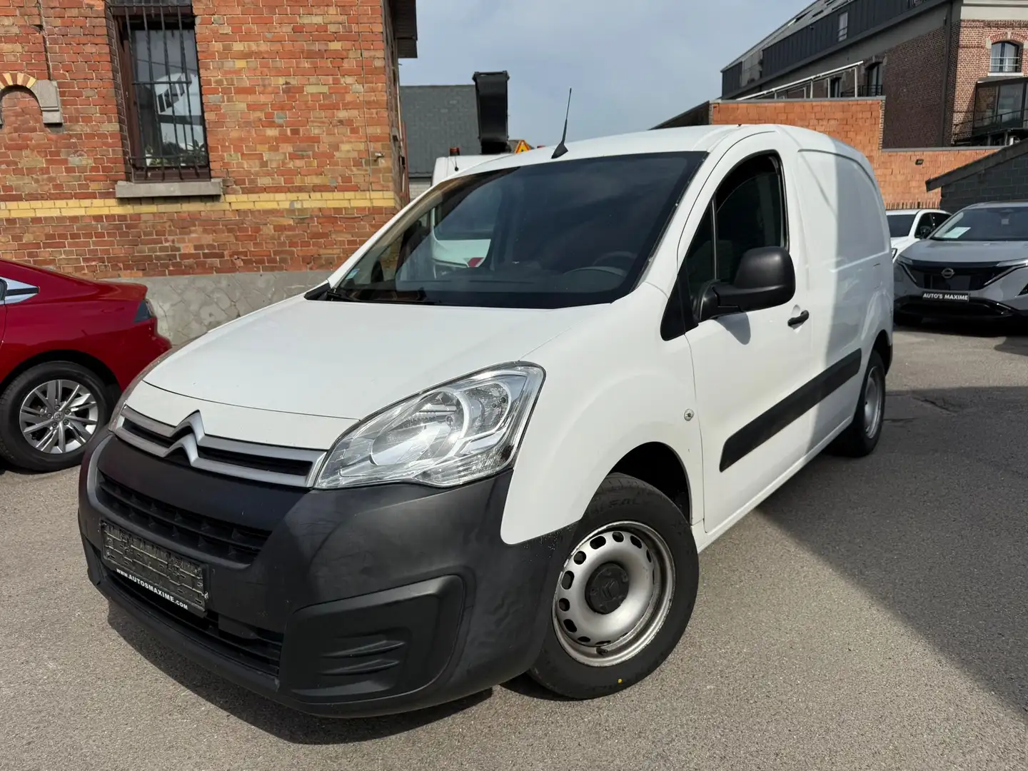 Citroen Berlingo 1.6 BlueHDi / 3 PLACES / TVA DEDUCTIBLE / EURO 6 Weiß - 1