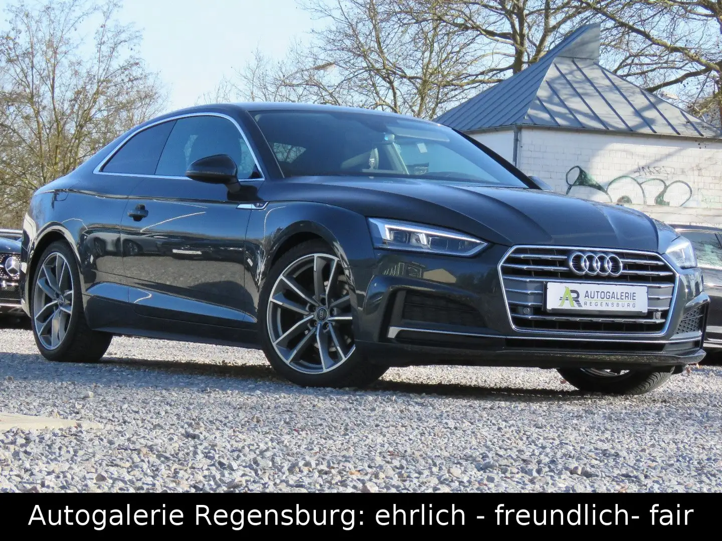 Audi A5 Coupe 35 TDI*S-LINE*LED*NAVI*KAMERA*VIRTUAL D Gris - 2
