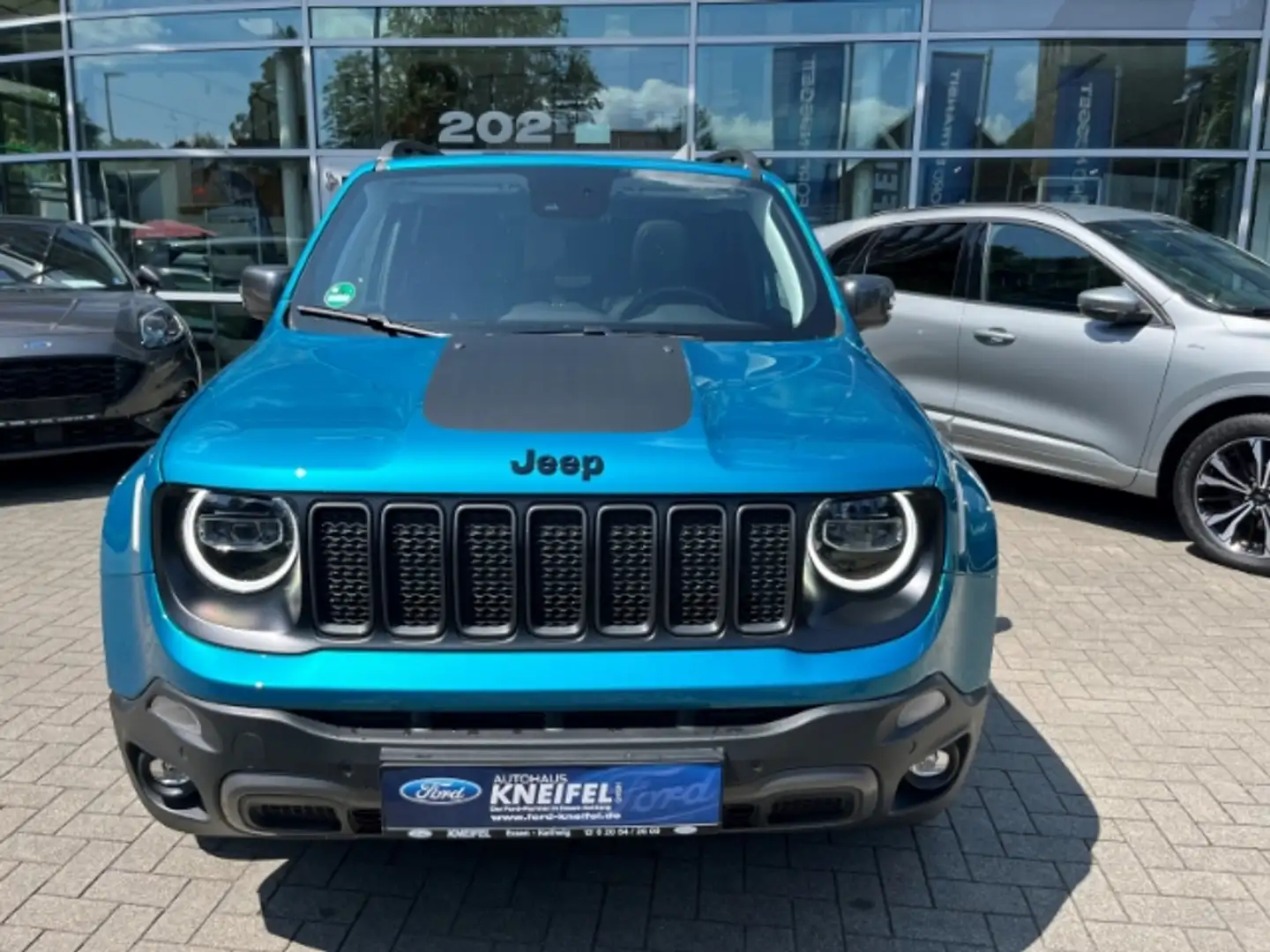 Jeep Renegade Trailhawk Plug-In 4Xe Elektr. Panoramadach Winterp Blu/Azzurro - 2