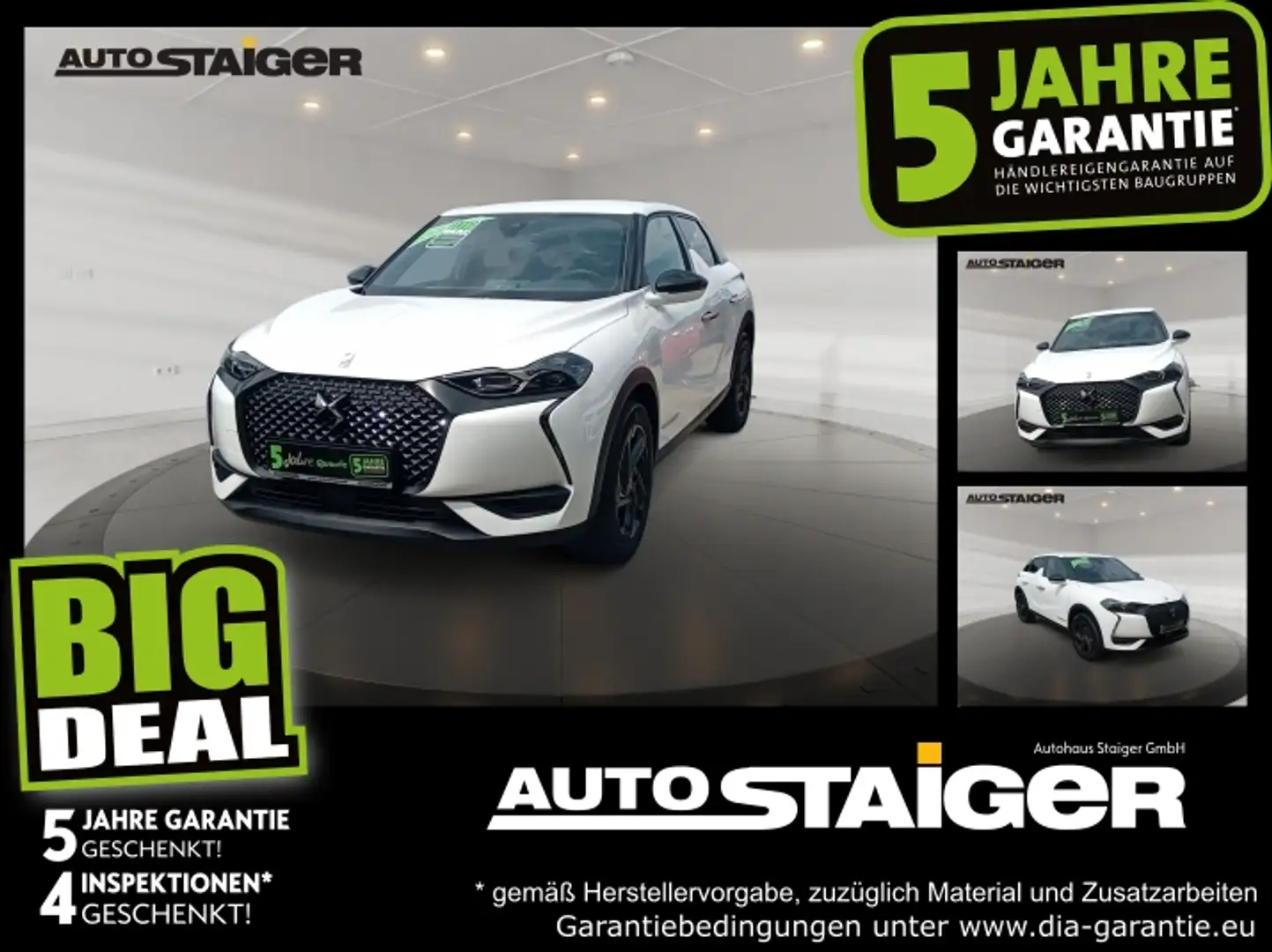 DS Automobiles DS 3 DS3 Performance Line + Weiß - 1