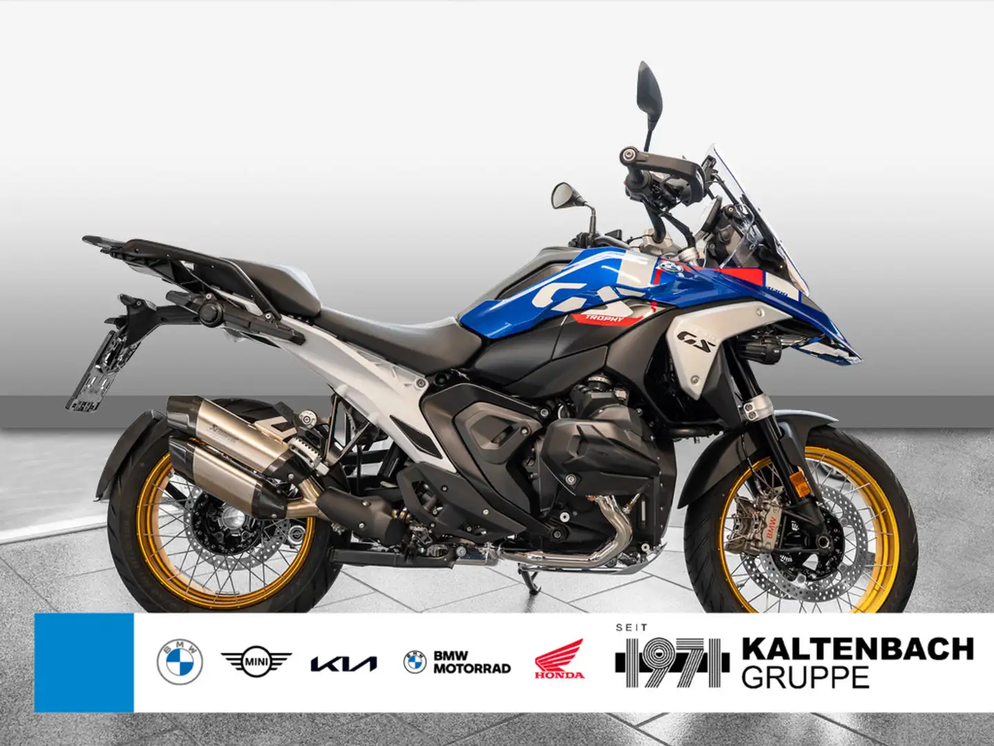 BMW R 1300 GS Trophy KOMFORT-P. TOUREN-P. SHZ Azul - 1