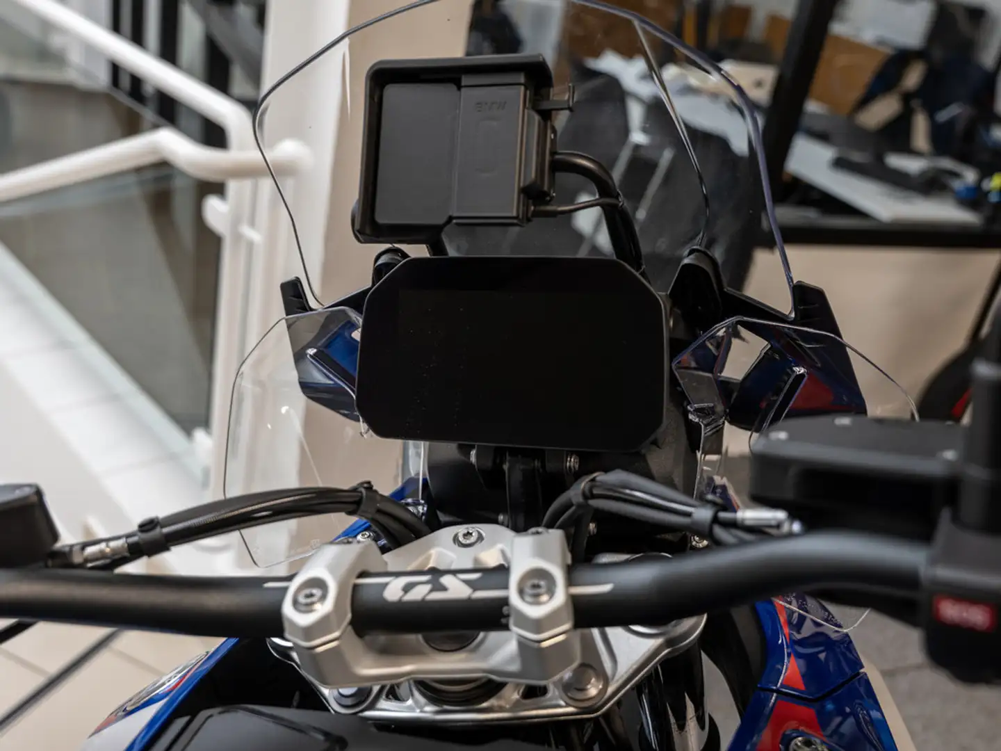 BMW R 1300 GS Trophy KOMFORT-P. TOUREN-P. SHZ Azul - 2