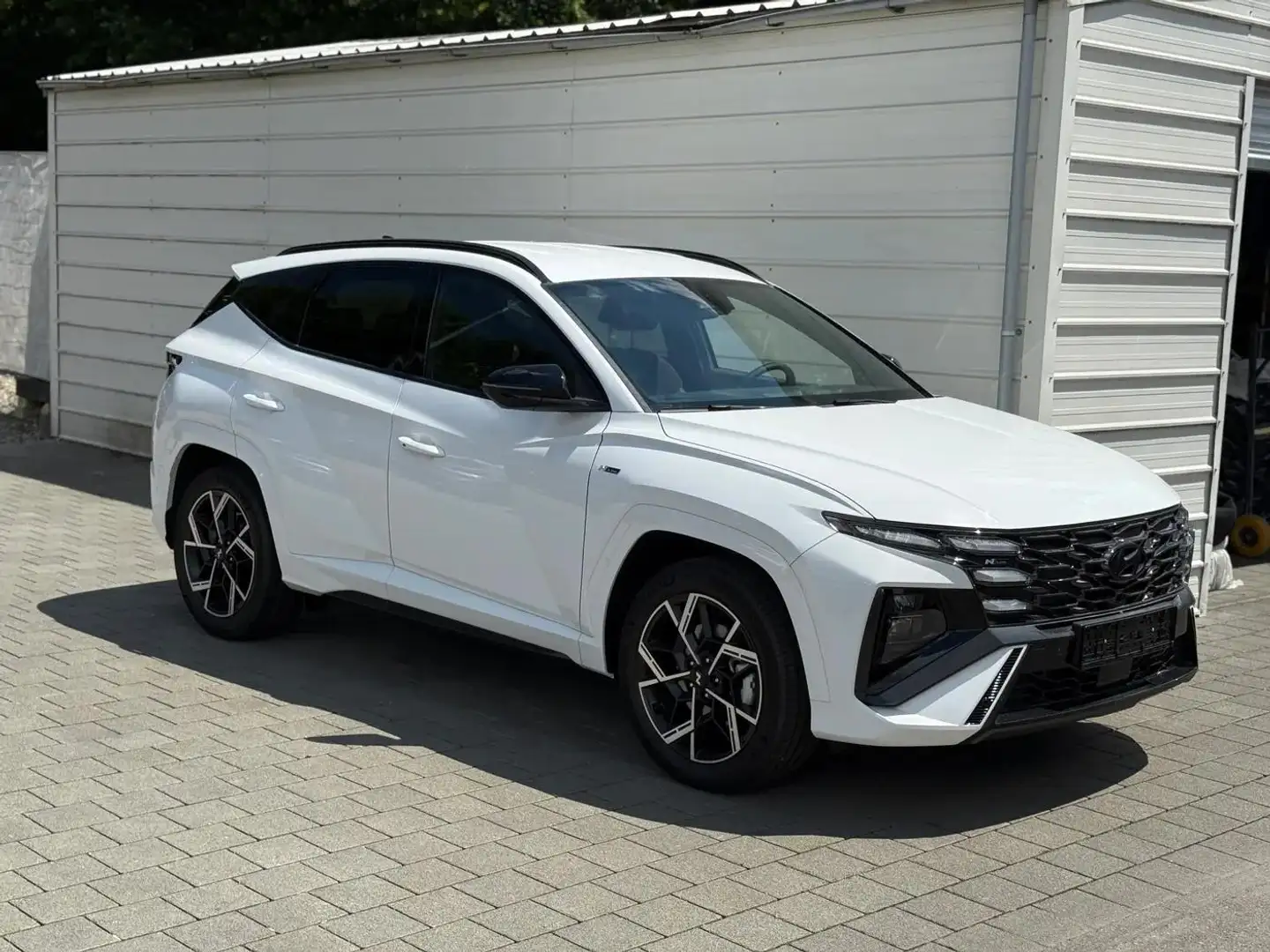 Hyundai TUCSON N-Line FL (MJ25) 1.6 T-GDI Alcantra*E-Heck*19"*... Weiß - 1
