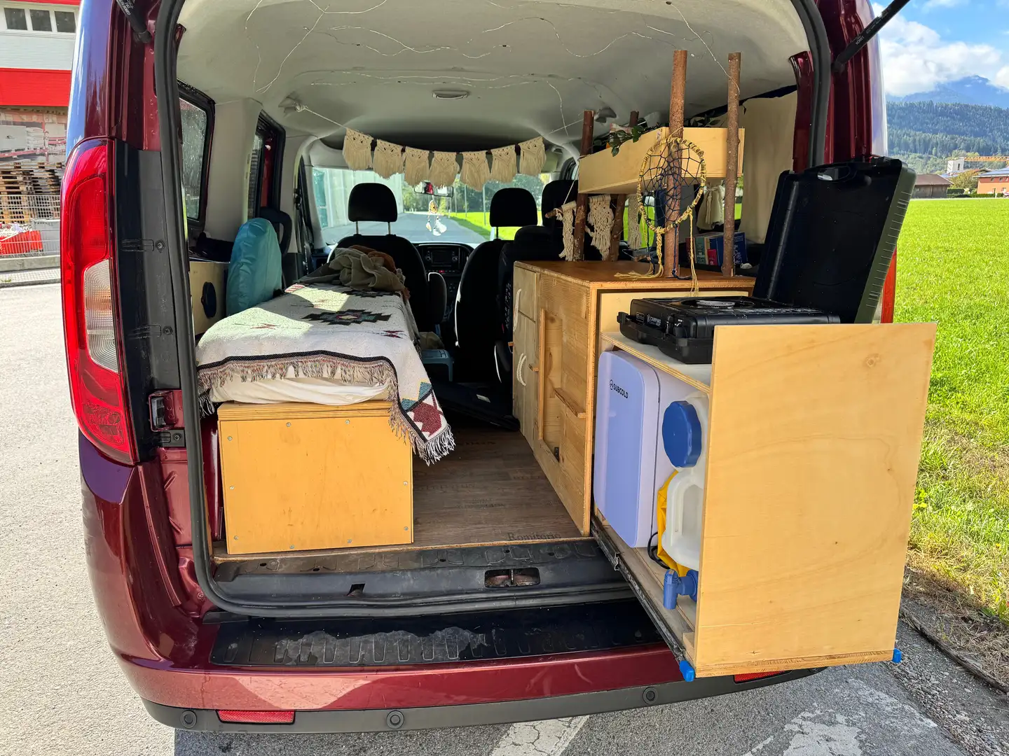 Fiat Doblo Doblo Kombi Maxi XL 135 MJET HD Rot - 2