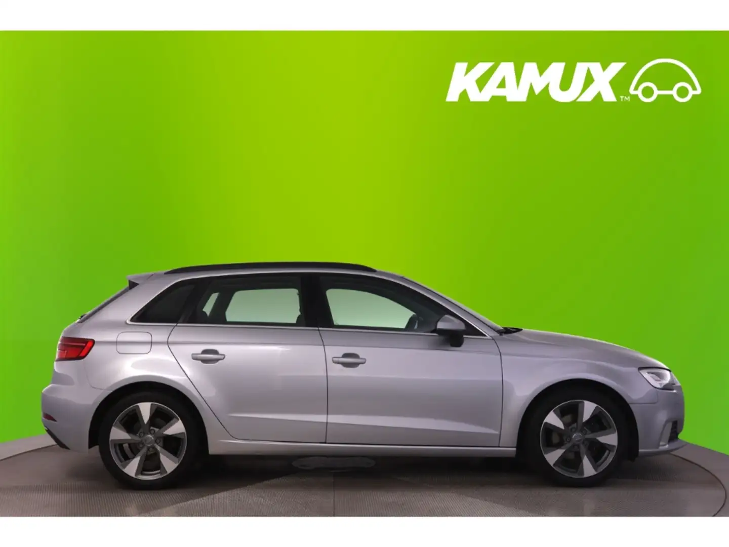 Audi A3 35TSI Sb S-tronic sport+LED+NAVI+VIRTUAL+PDC Silber - 2