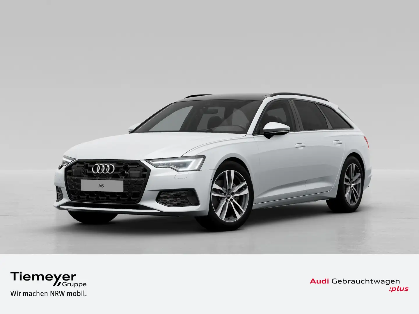 Audi A6 35 TDI ADVANCED PANO LEDER AHK KAMERA L Weiß - 1