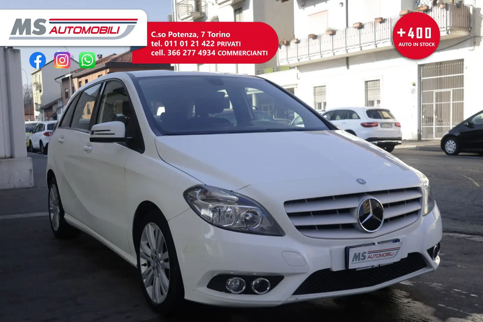 Mercedes-Benz B 200 B 200 CDI Executive Unicoproprietario Bílá - 1
