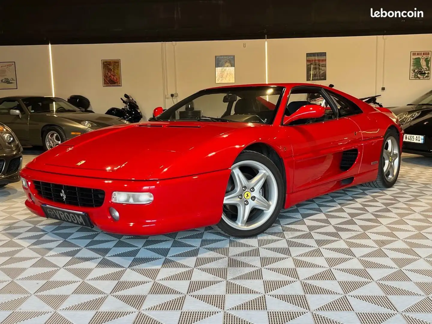 Ferrari F355 F 355 Berlinetta 380 CV Boite Mecanique Rojo - 2